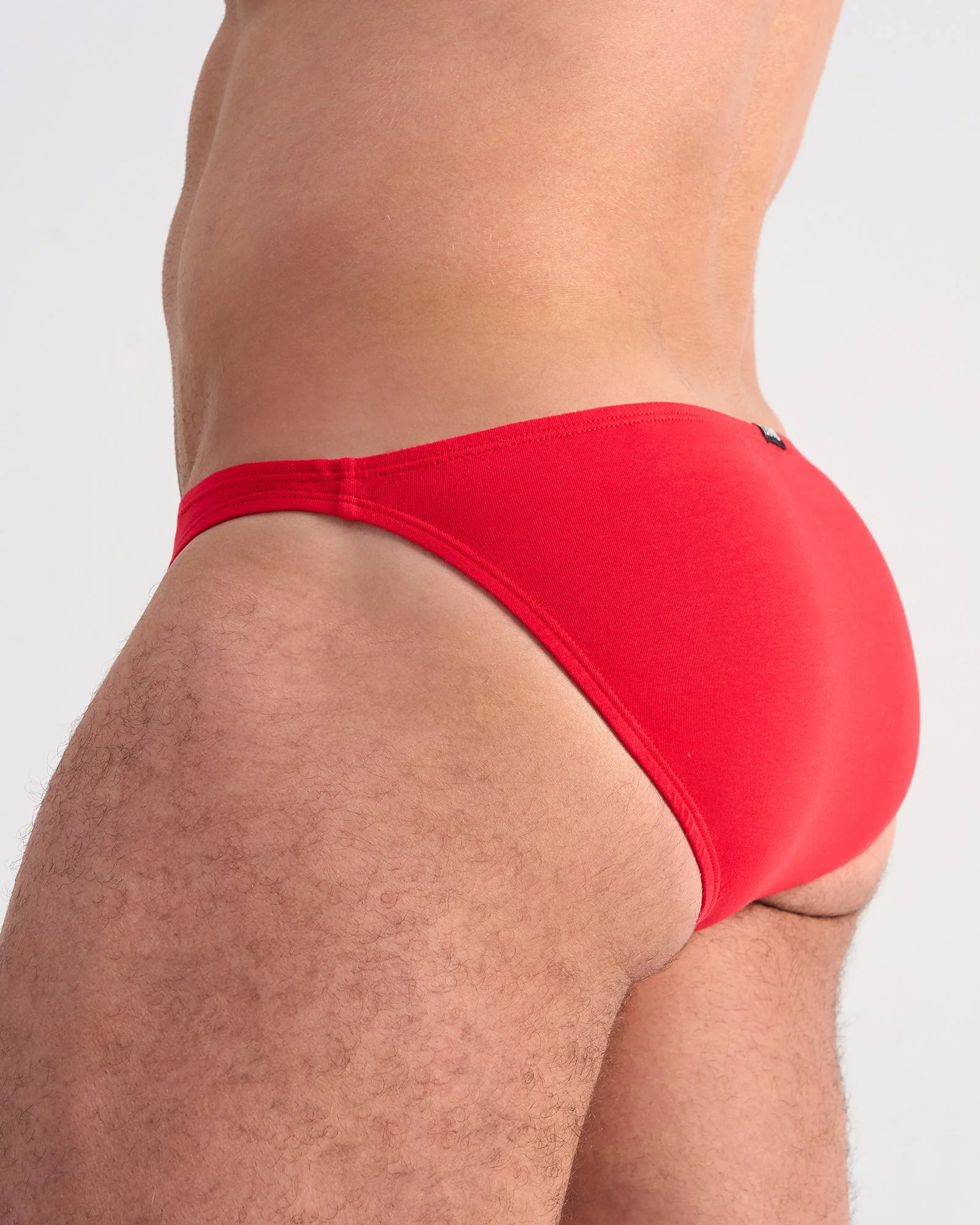 Flirt Cotton Micro Brief - Crimson - Image 4