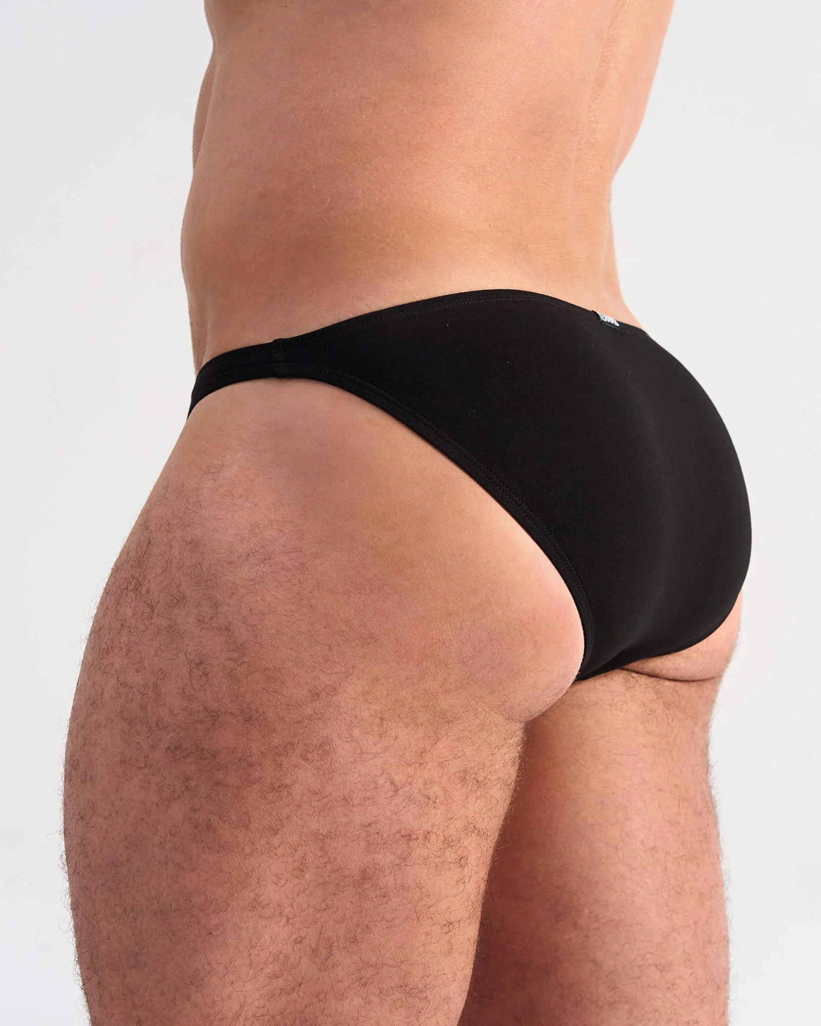 Flirt Cotton Micro Brief - Black - Image 5