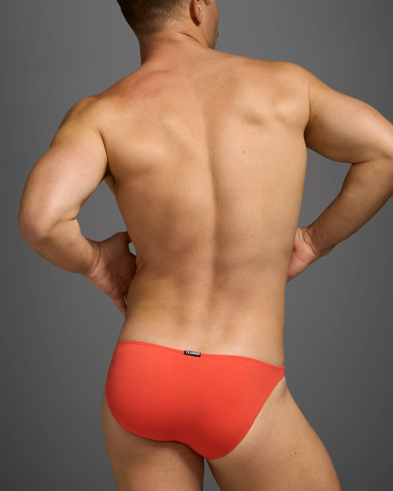 Flirt Cotton Micro Brief - Orange - Image 3
