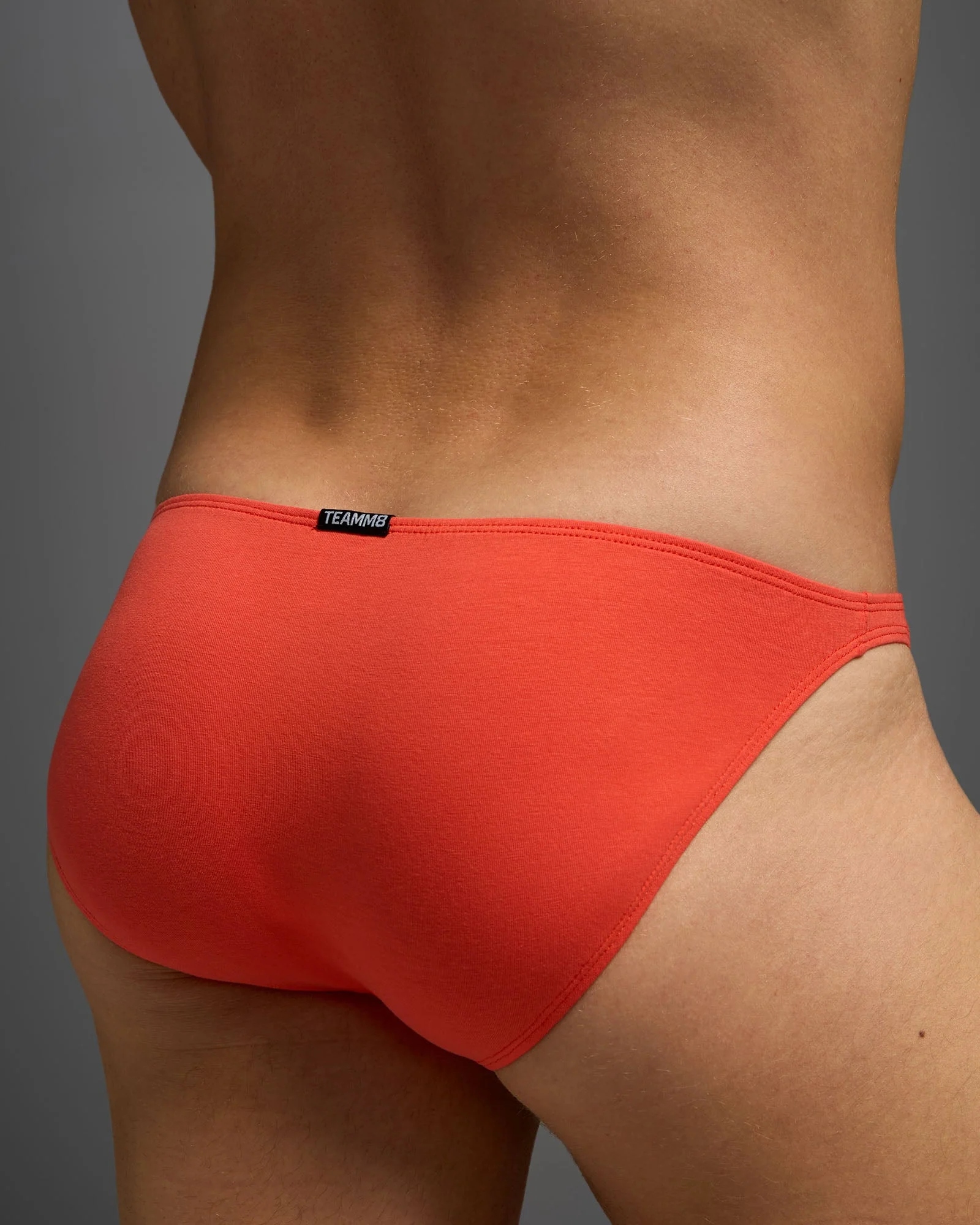 Flirt Cotton Micro Brief - Orange - Image 5