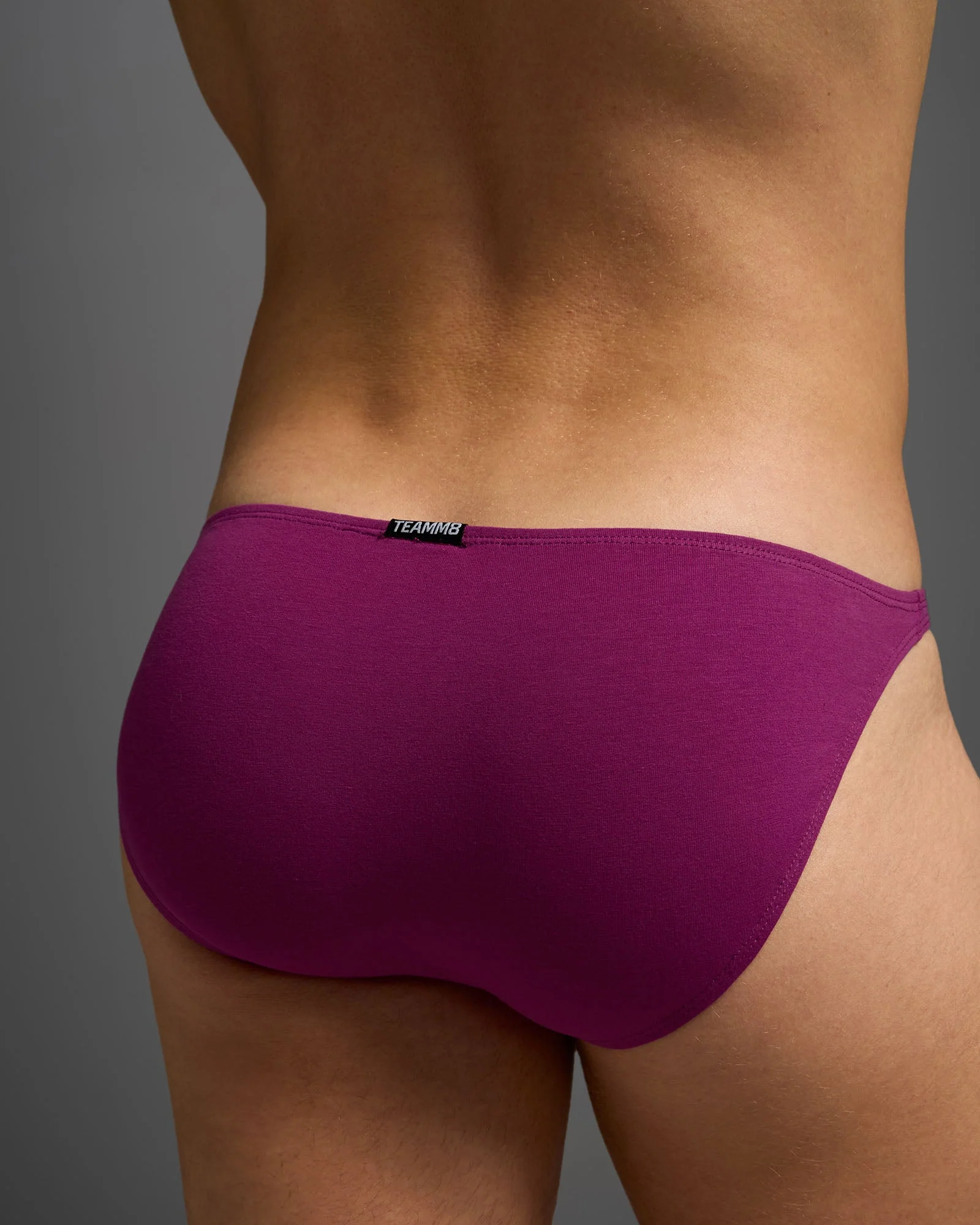 Flirt Cotton Micro Brief - Purple - Image 5