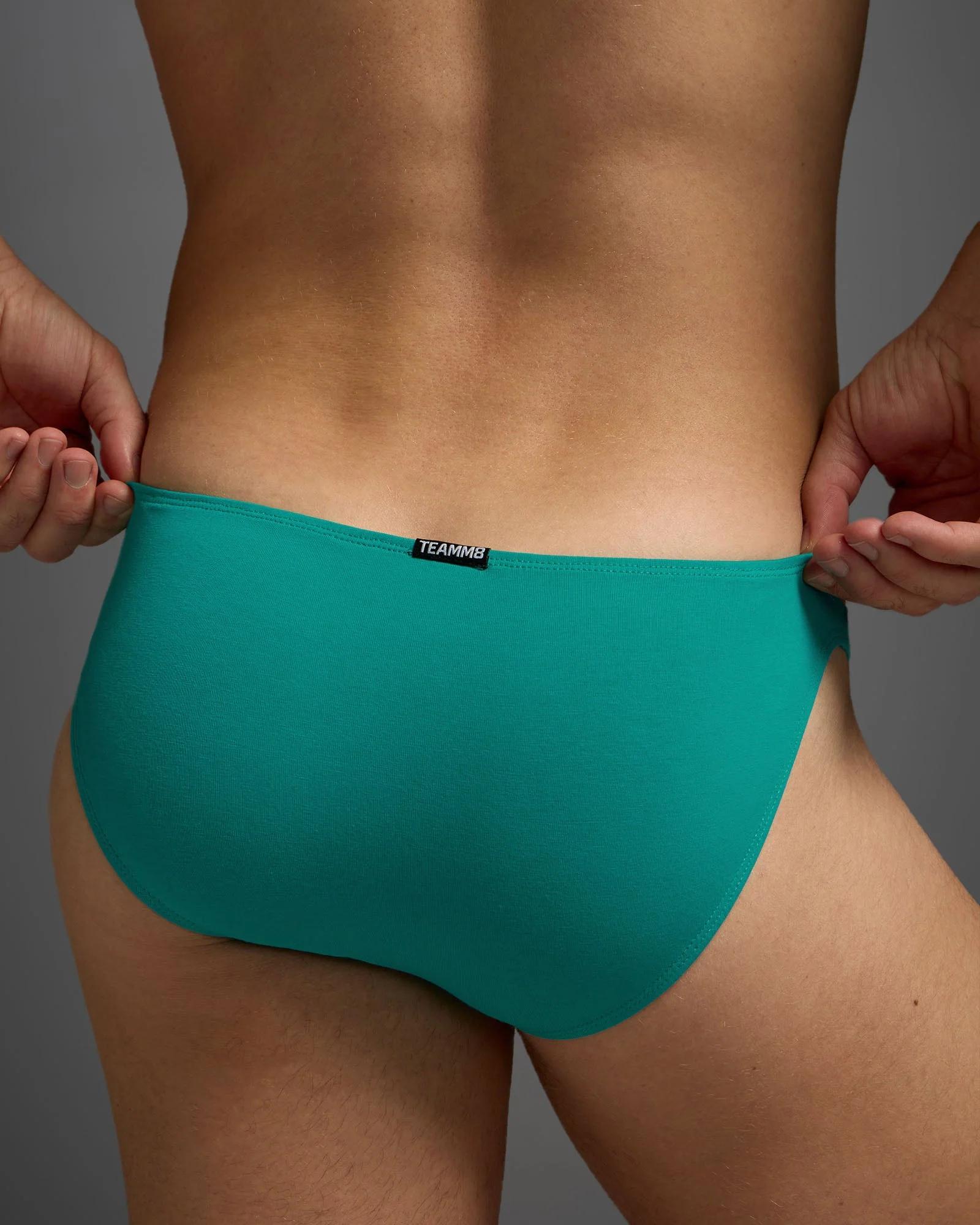 Flirt Cotton Micro Brief - Teal - Image 5