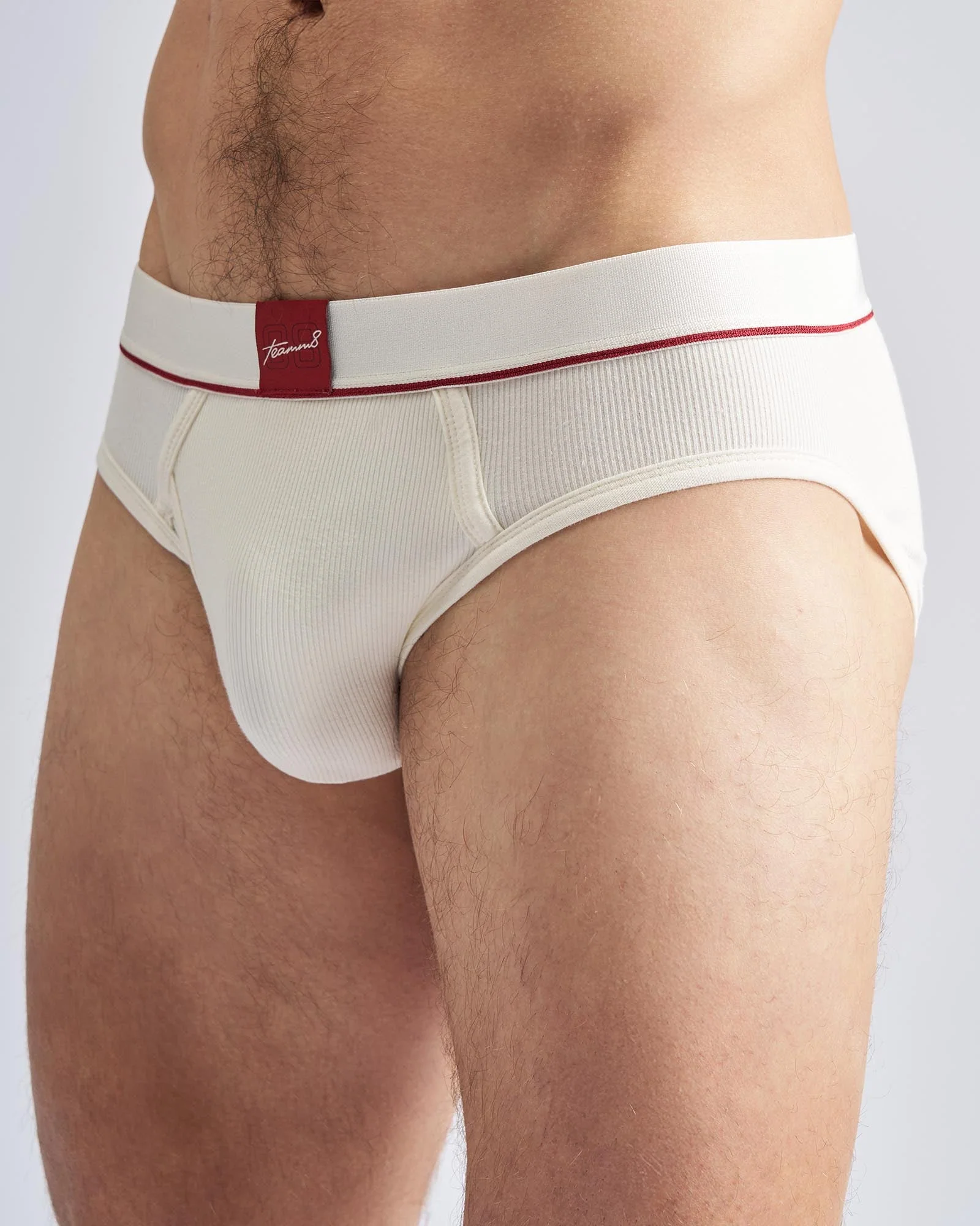 MVP Ribbed Brief - Crème - Image 4
