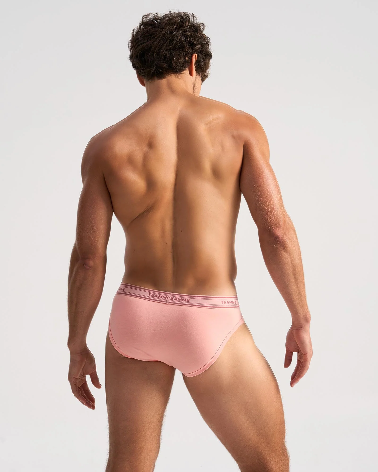 New Cotton Classic Brief - Rose Water - Image 3
