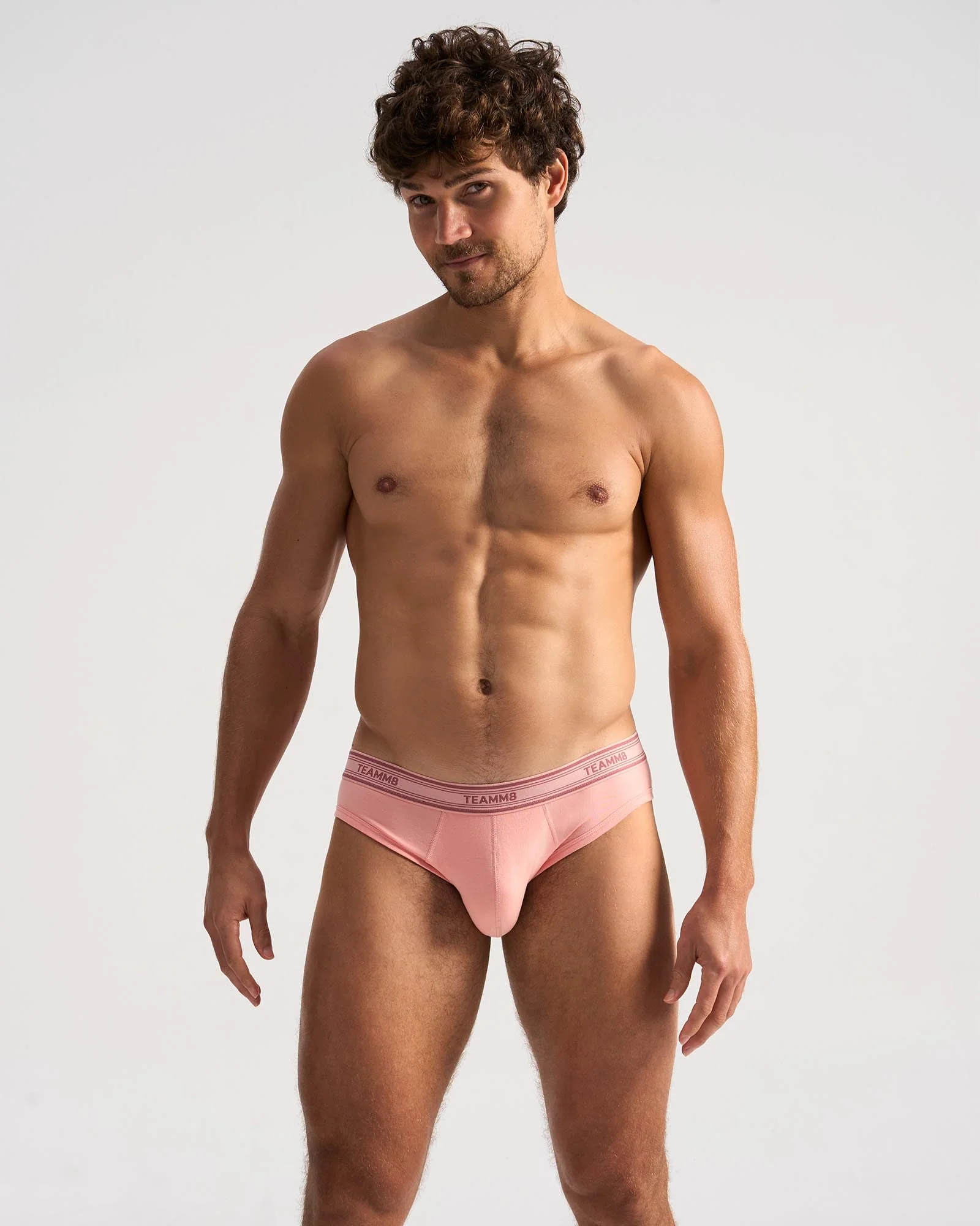 New Cotton Classic Brief - Rose Water - Image 5