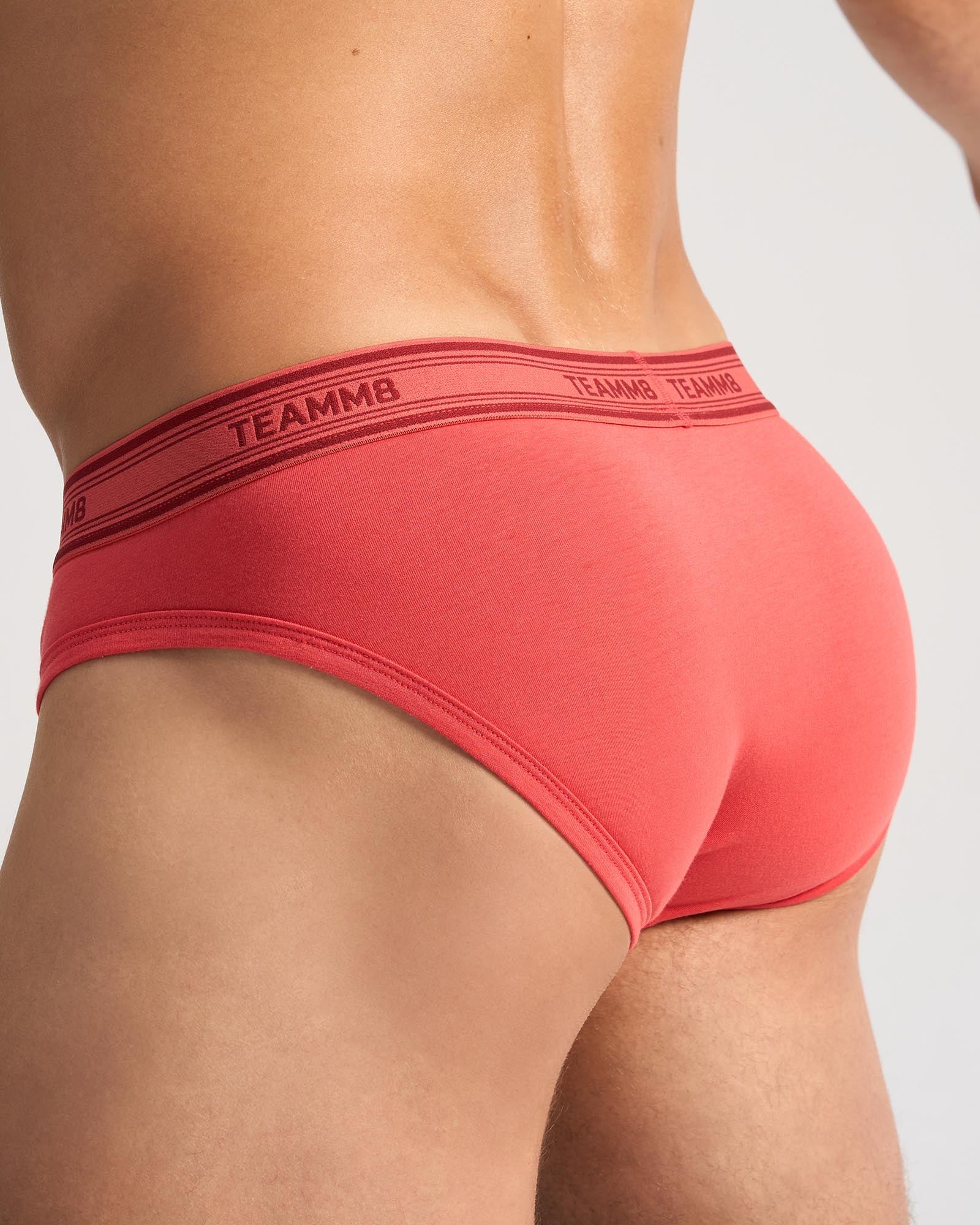 New Cotton Classic Brief - Raspberry - Image 4