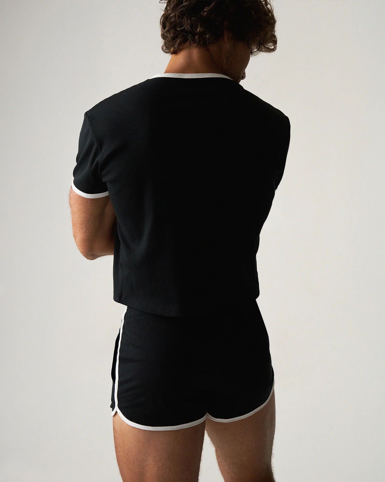 M.V.P. Retro Cropped Tee - Jet - Image 4