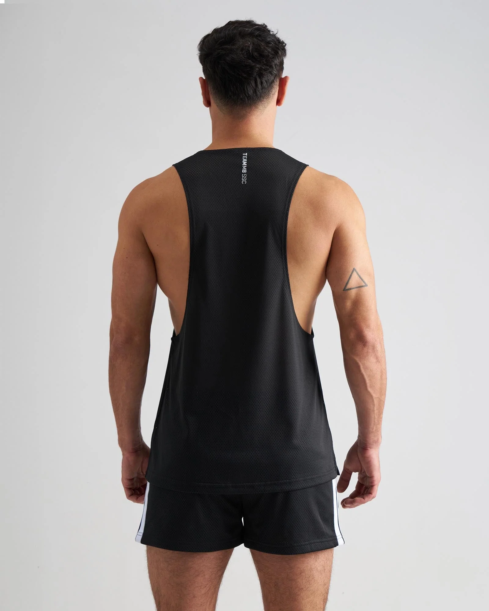 S.S.C. Mesh Tank - Black - Image 3