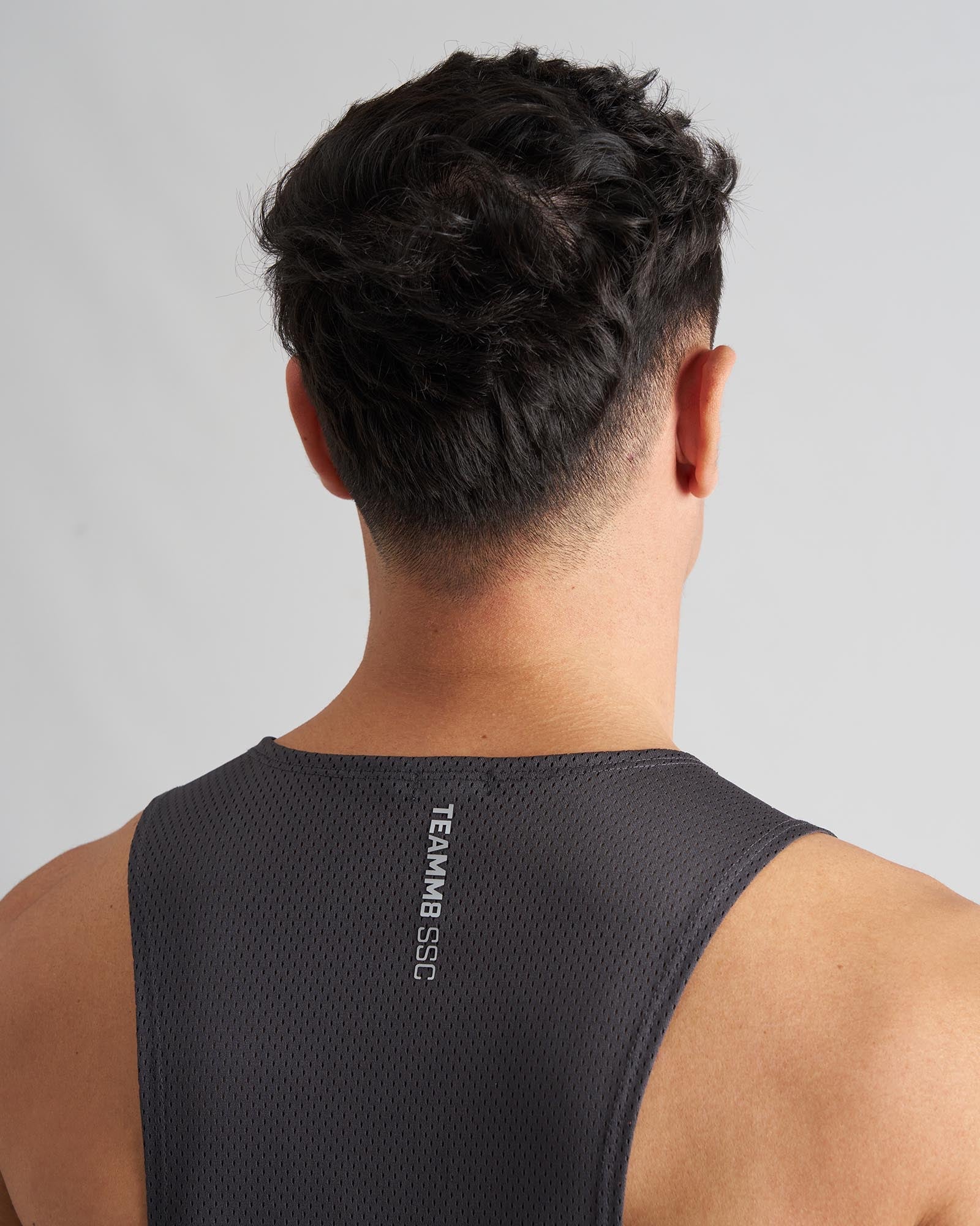 S.S.C. Mesh Tank - Gunmetal - Image 3