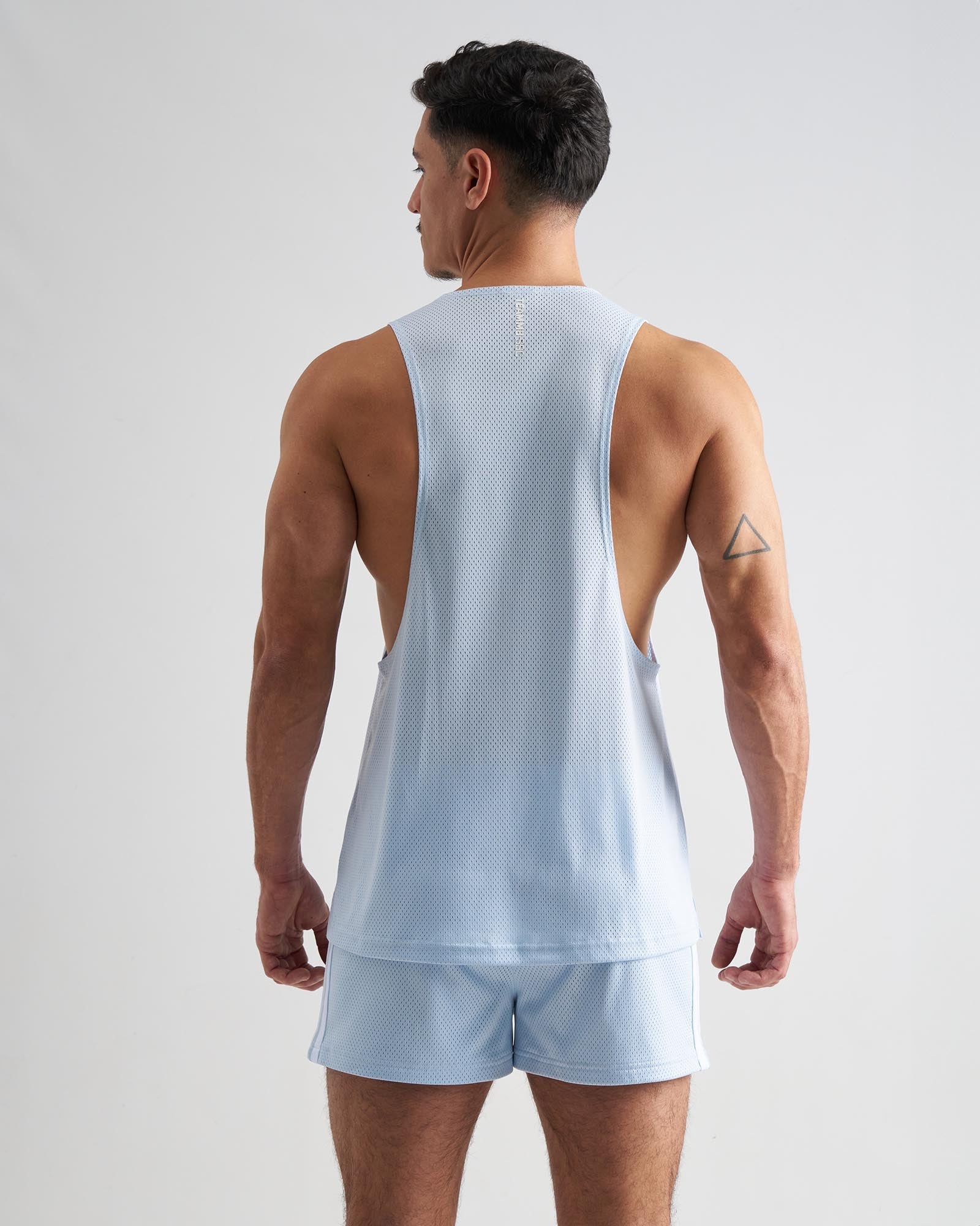 S.S.C. Mesh Tank - Light Blue - Image 3