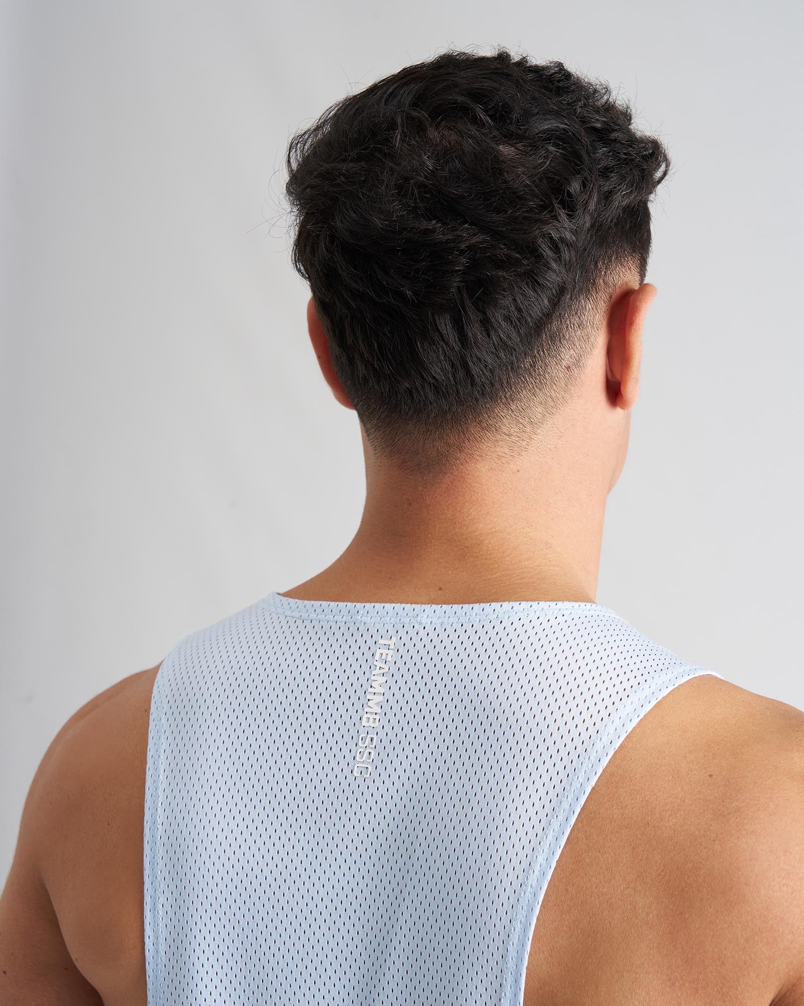S.S.C. Mesh Tank - Light Blue - Image 4