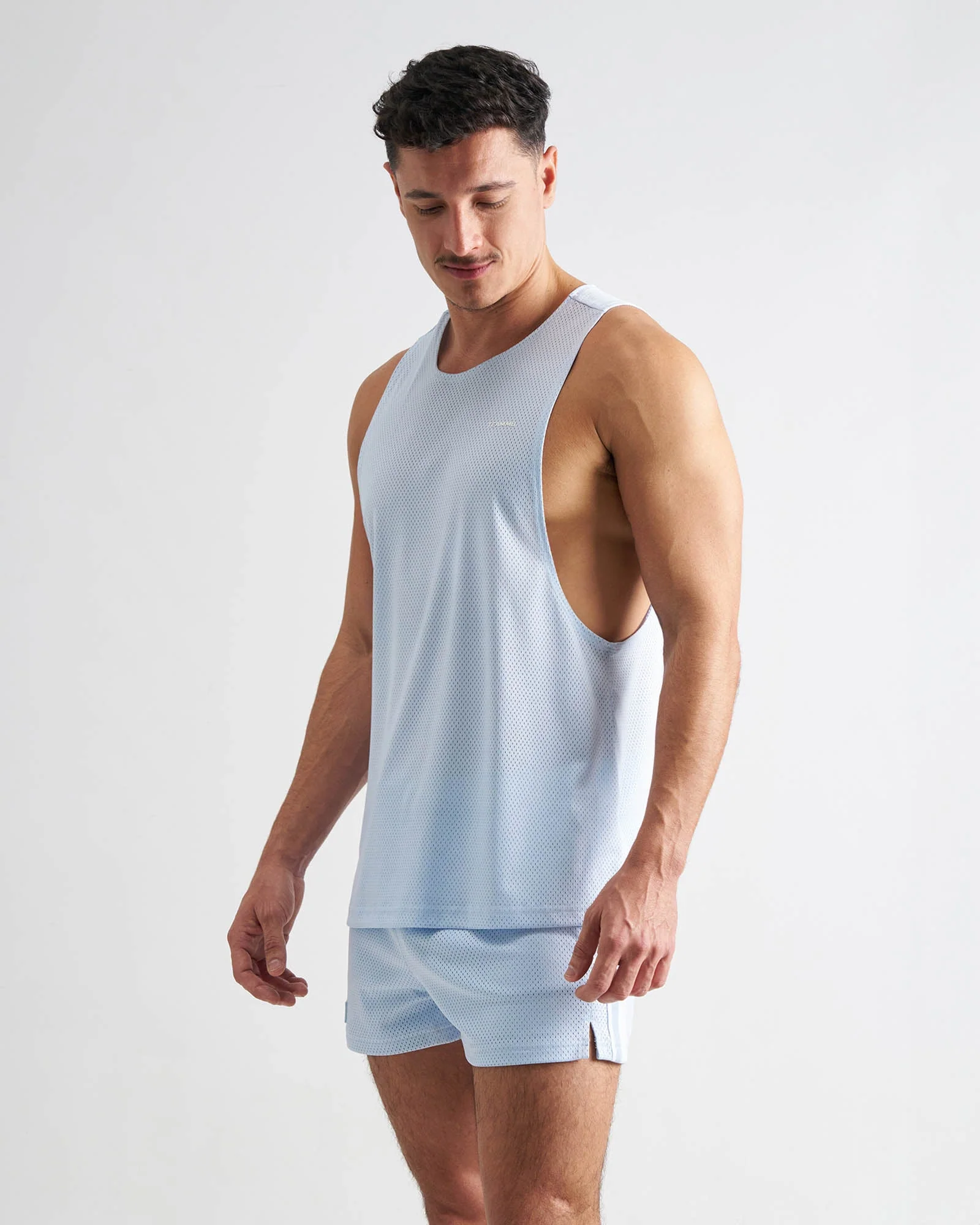 S.S.C. Mesh Tank - Light Blue - Image 5