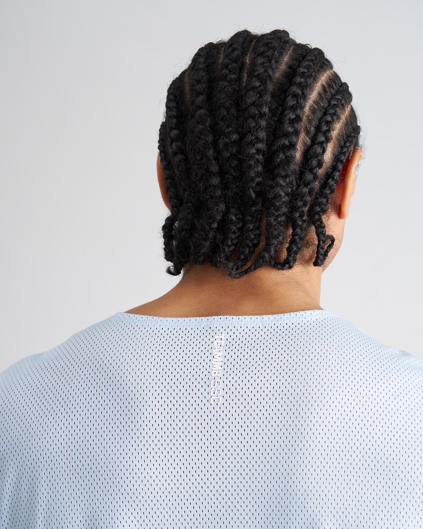 S.S.C. Mesh Muscle Tank - Light Blue - Image 4