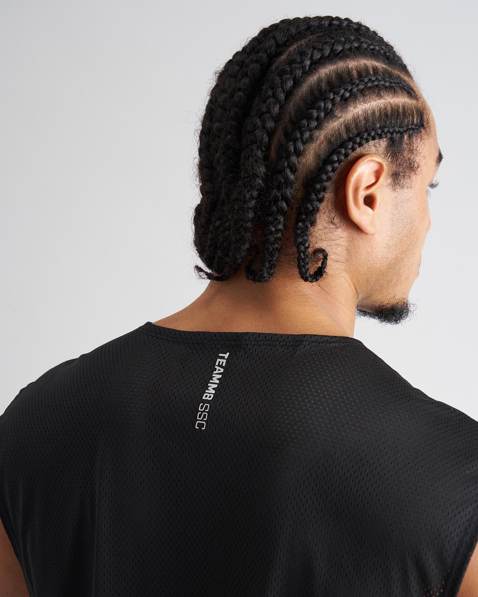 S.S.C. Mesh Muscle Tank - Black - Image 4