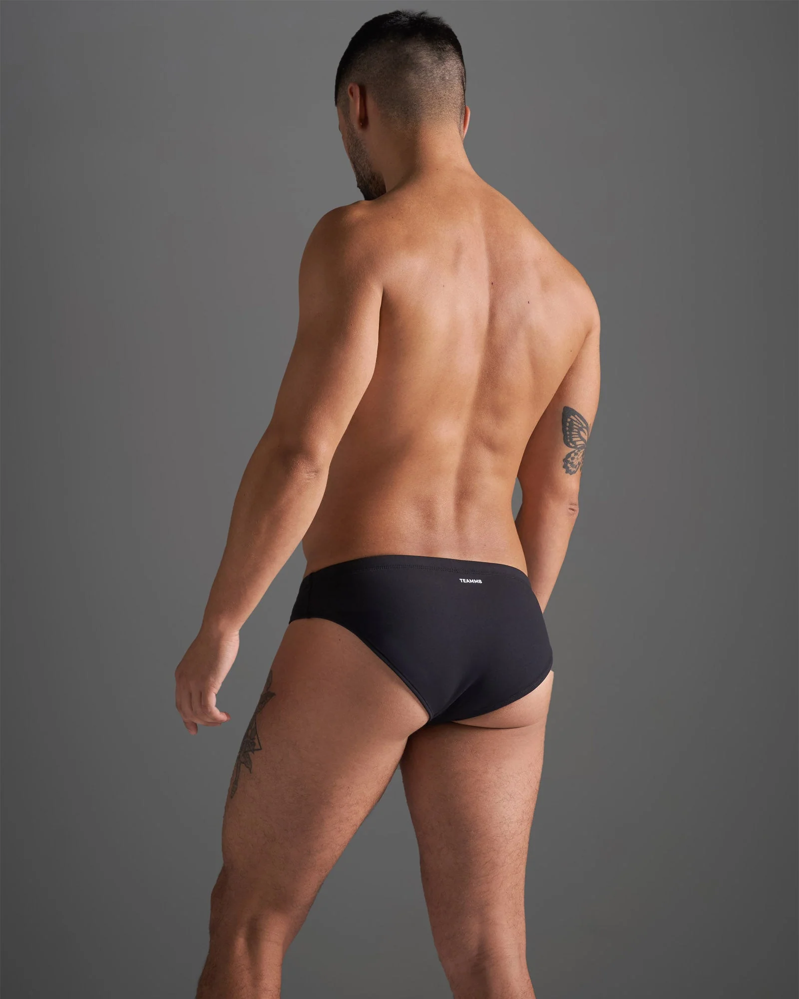 TEAMM8 Standard Swim Brief - Black - Image 4