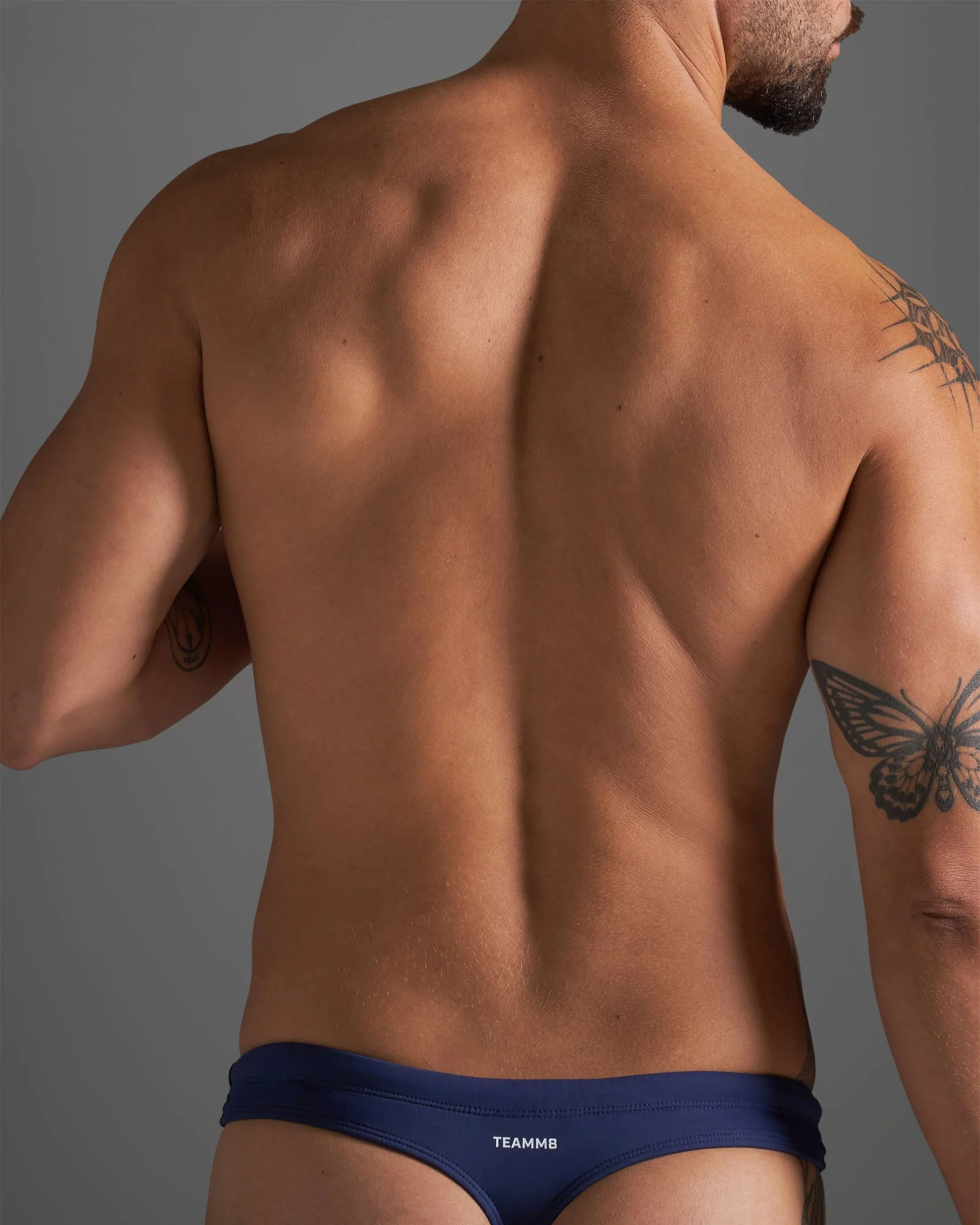 TEAMM8 Standard Swim Thong - Navy - Image 3